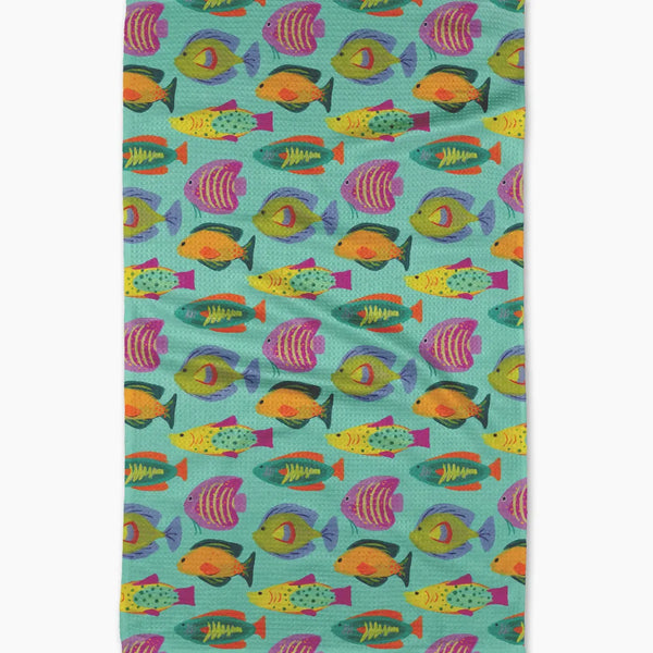 Geometry House Tea Towel - Schooling