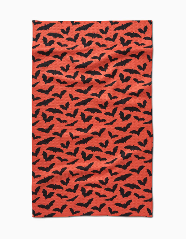 Geometry House Tea Towel - Spooky Bats