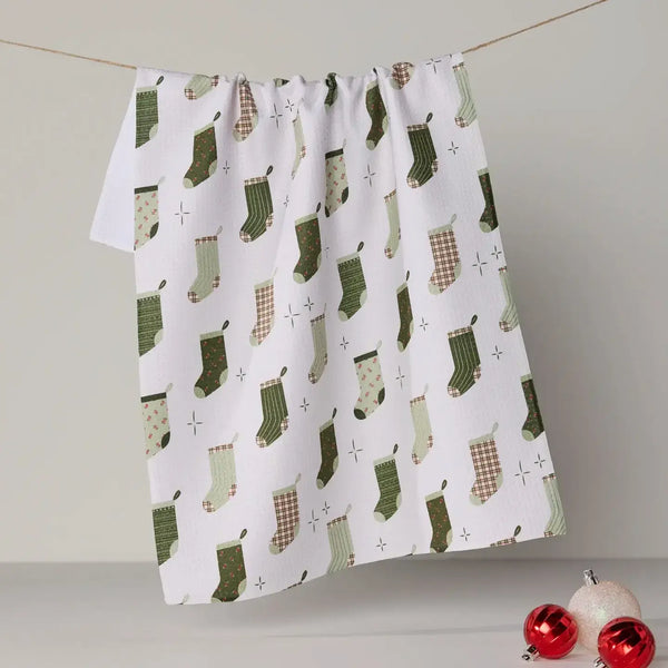 Geometry House Tea Towel -  Stocking Medley