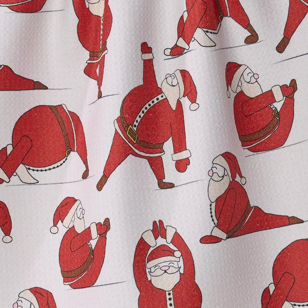 Geometry House Tea Towel -  Stretchy Santy