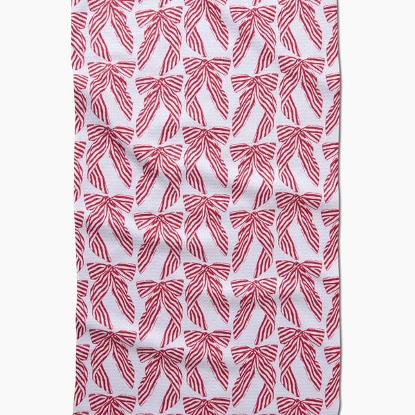 Geometry House Tea Towel - Striped Bows