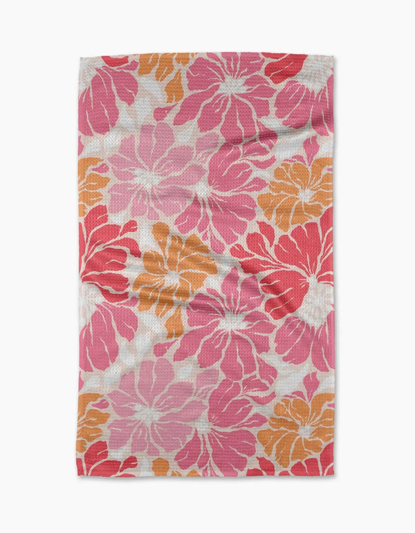 Geometry House Tea Towel - Sunset Floral