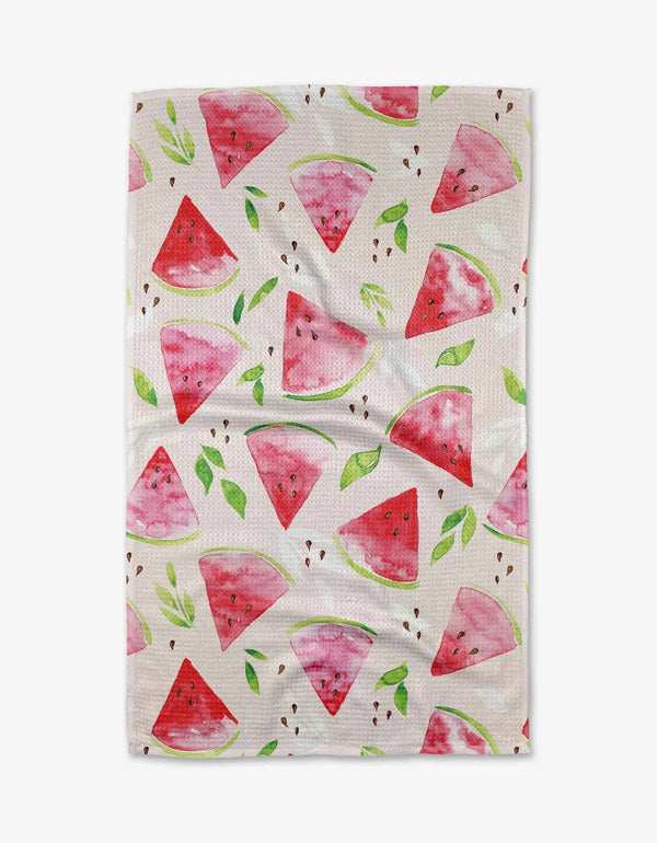 Geometry House Tea Towel - Watermelon Slice