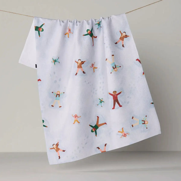 Geometry House Tea Towel -  Winter Whimsy