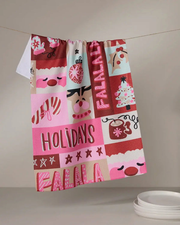 Geometry House Tea Towel - Winter Wonder