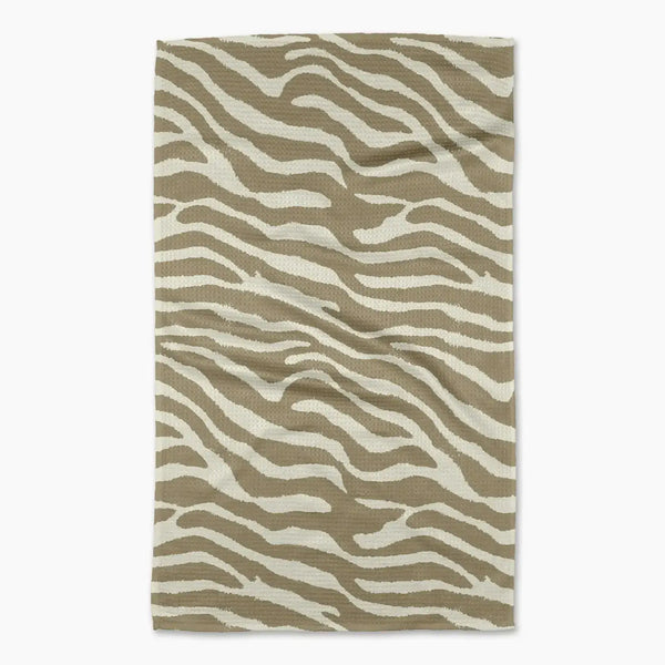 Geometry House Tea Towel -  Zira Tan