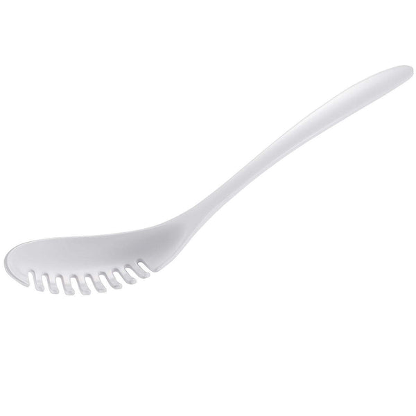 Gourmac Spaghetti Server White 12.5" Melamine