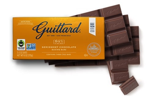 Guittard Chocolate Baking Bar 64% Semisweet 6oz