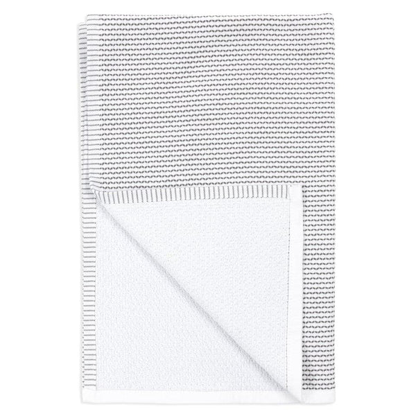 Mu Kitchen Honeycomb Terry Towel - Stainless