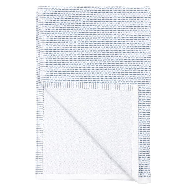 Mu Kitchen Honeycomb Terry Towel - Tide