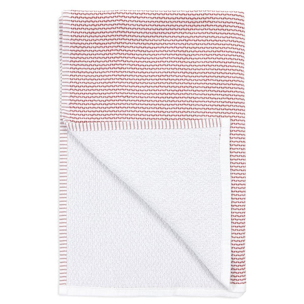 Mu Kitchen Honeycomb Terry Towel -  Brick