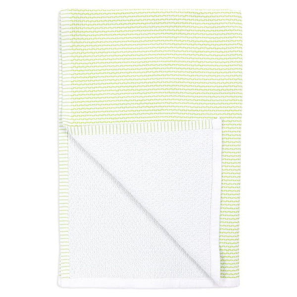 Mu Kitchen Honeycomb Terry Towel - Grass Green