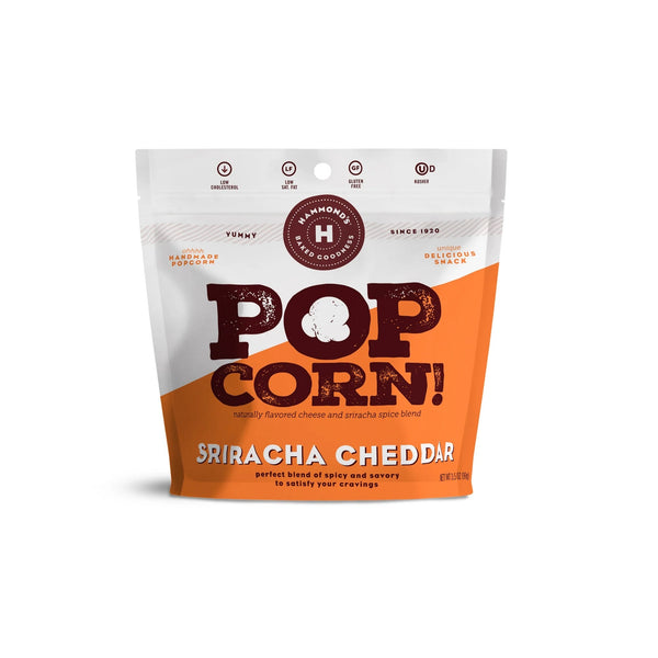 Hammond's Gourmet Popcorn - Sriracha Cheddar 3.5oz