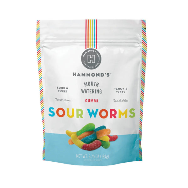 Hammond's Sour Gummi Worms
