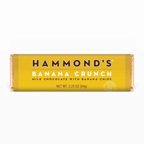 Hammond's Banana Crunch Milk Chocolate Bar
