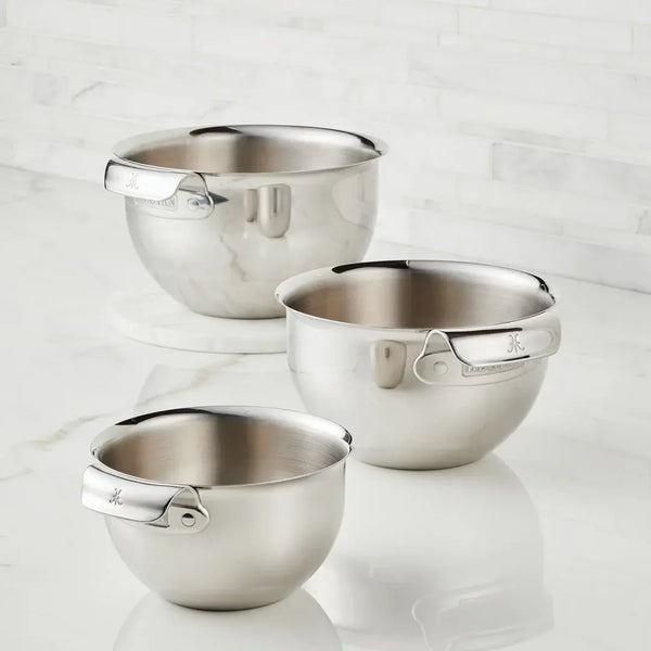 Hestan Provisions Stainless Steel 3pc Mixing Bowl Set