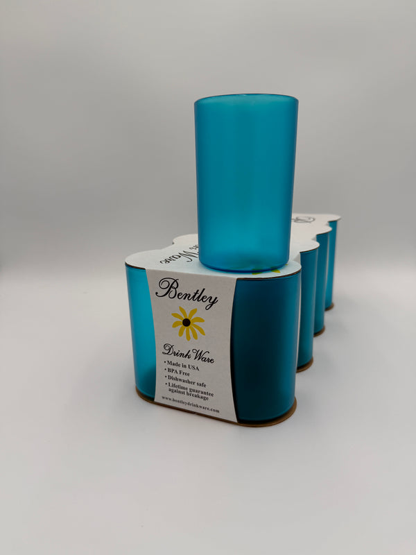 Bentley 16oz Cups Set of 8 - Turquoise