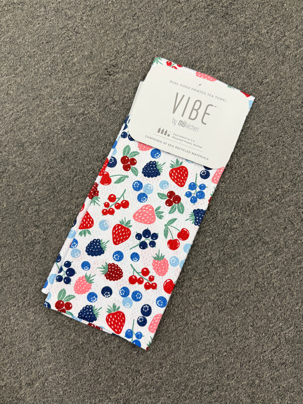 Mu Kitchen VIBE Kitchen Towel - Mixed Berries
