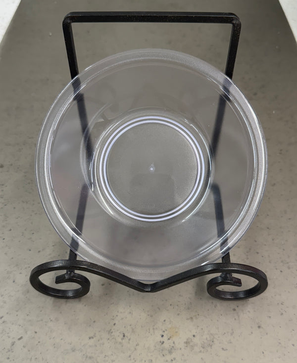Bentley Plastic 7.5" Side Plate - Clear