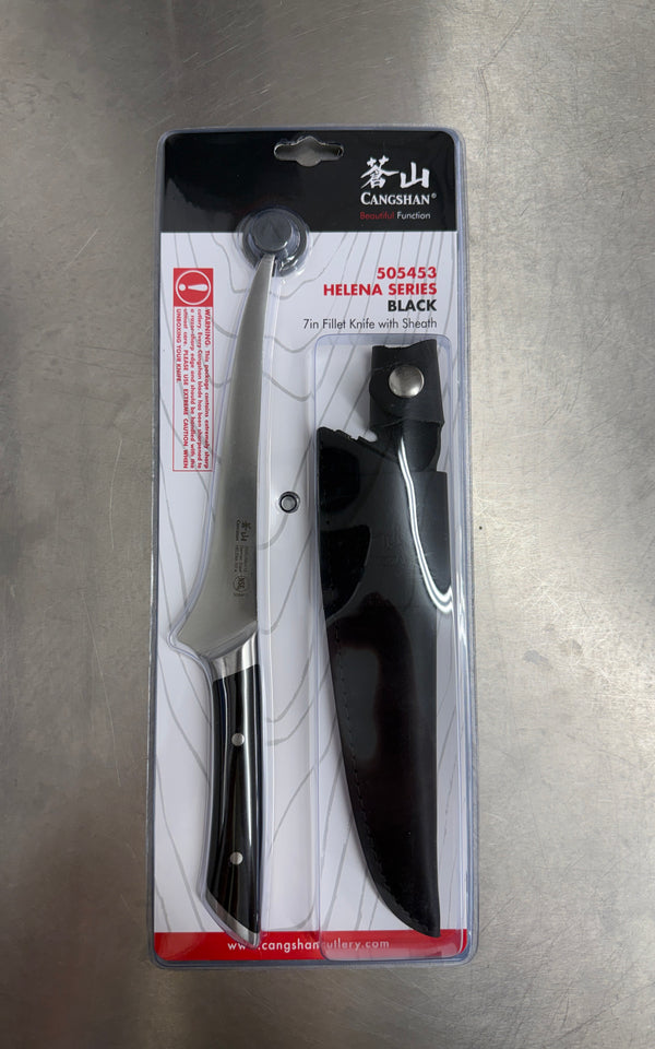 Cangshan Helena Series 7" Filet Knife with Sheath