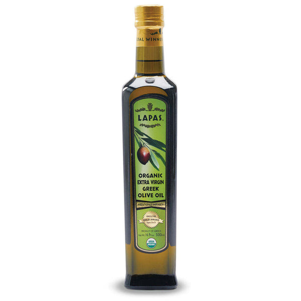 Lapas Organic Greek Olive Oil 16.9oz