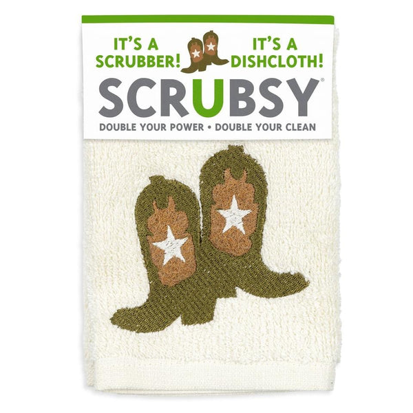 Mu Kitchen Scrubsy Dishcloth - Wild West