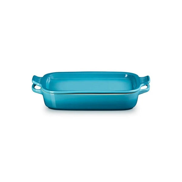 Le Creuset Stoneware 3qt Baking Dish with Platter Lid - Caribbean
