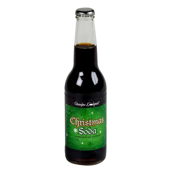 Grandpa Lundquist Christmas Soda 12oz Bottle