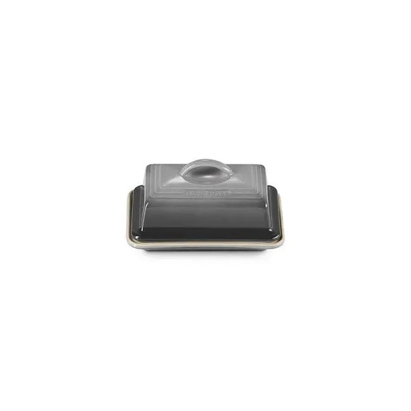 Le Creuset Stoneware European Style Butter Dish - Oyster