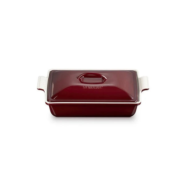 Le Creuset Heritage Rectangular Casserole w/Lid - Rhone