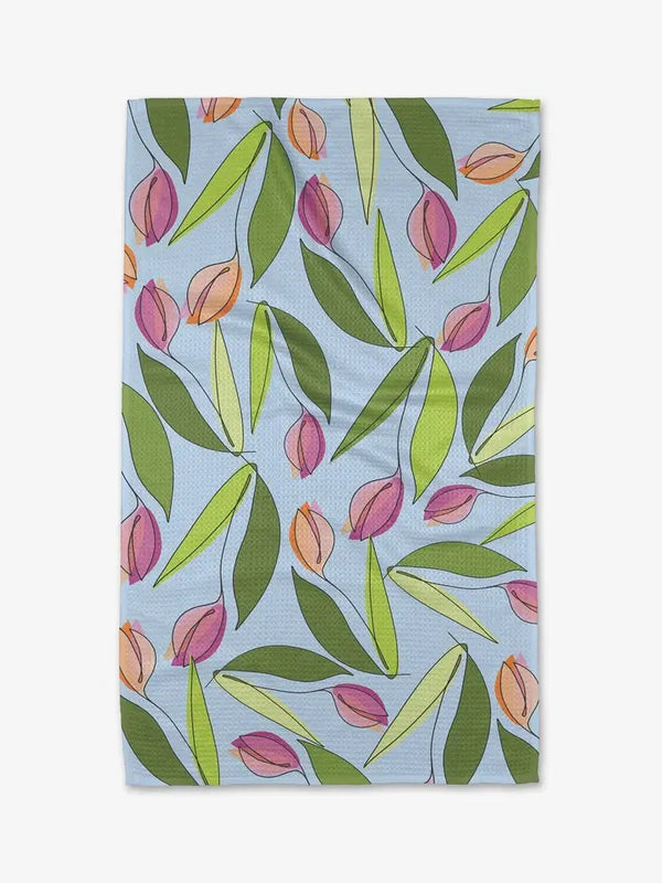 Geometry House Tea Towel - May Flowers