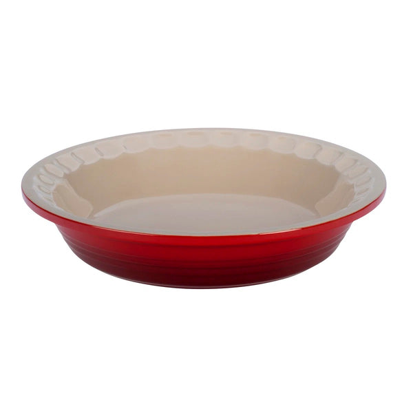 Le Creuset Stoneware Classic 9" Pie Dish - Cerise (Red)