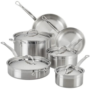 Hestan ProBond Professional Clad Stainless Steel Ultimate 10pc Set