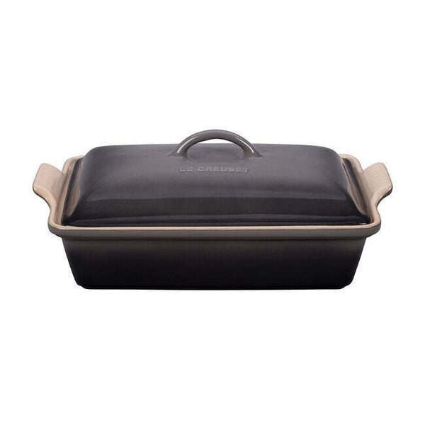Le Creuset Heritage 4qt Rectangular Covered Casserole - Oyster