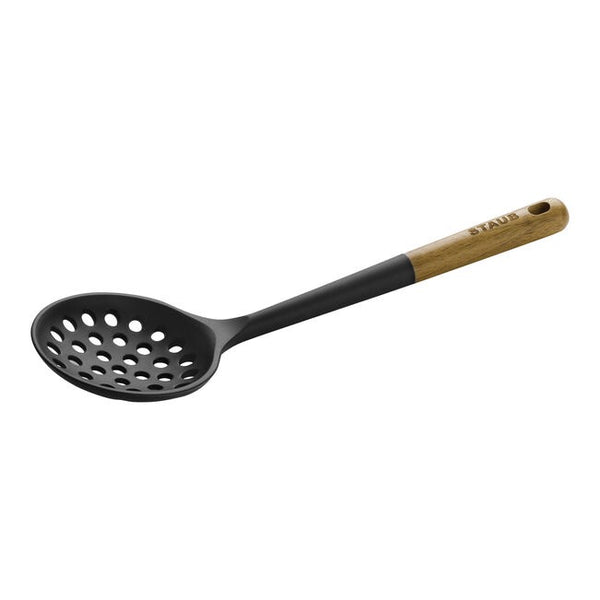 Staub Silicone with Acacia Wood Handle Skimming Ladle