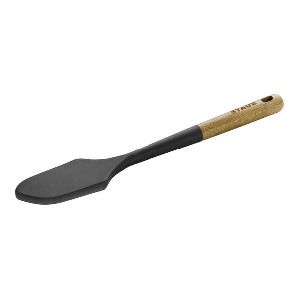 Staub Silicone with Acacia Wood Handle Pastry Scraper Spatula