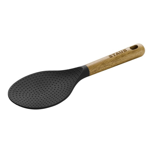 Staub Silicone with Acacia Wood Handle Rice Spoon