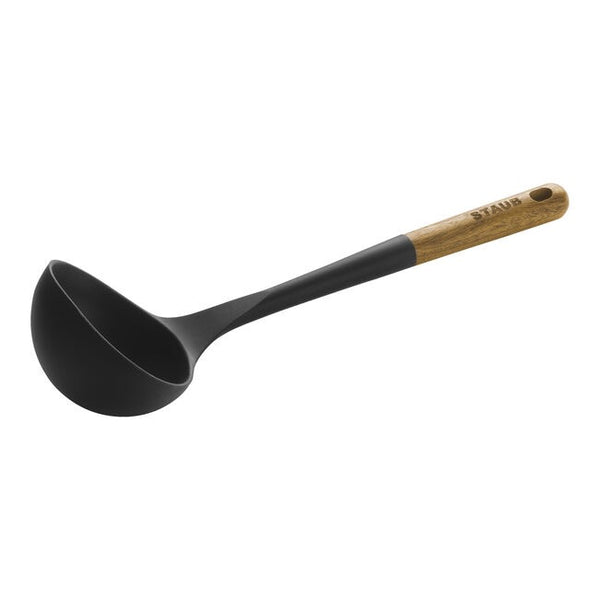Staub Silicone with Acacia Wood Handle Soup Ladle