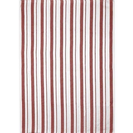 Mu Kitchen Basket Weave Towel -  Brick