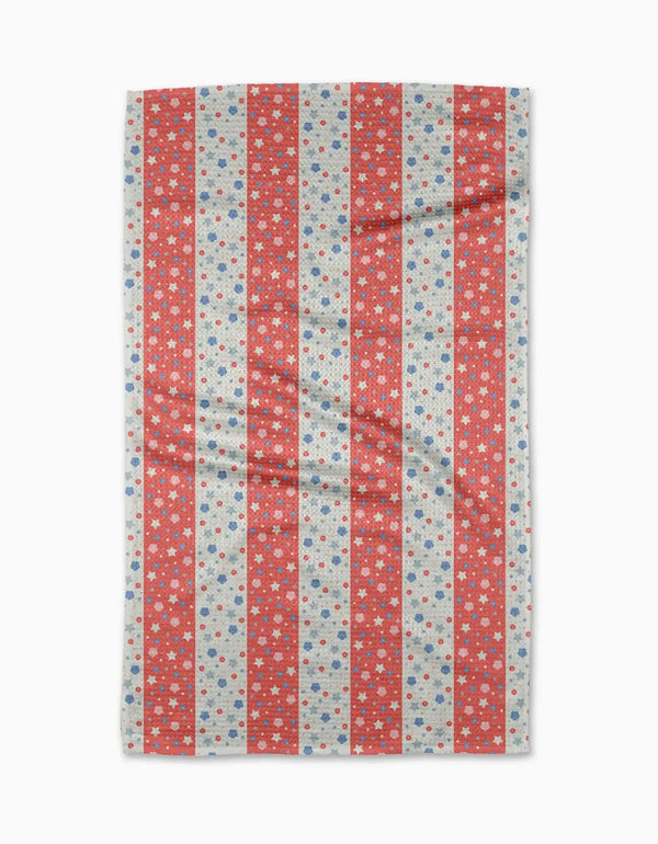 Geometry House Tea Towel - Stripes and Sprinkles