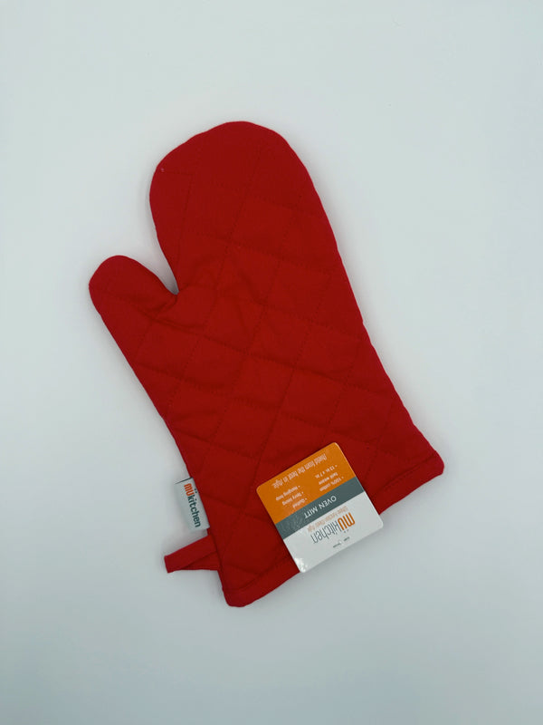 Mu Kitchen Classic Oven Mitt - Crimson