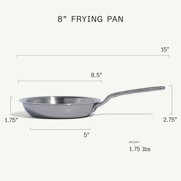 'Made In' Stainless Steel 8" Fry Pan