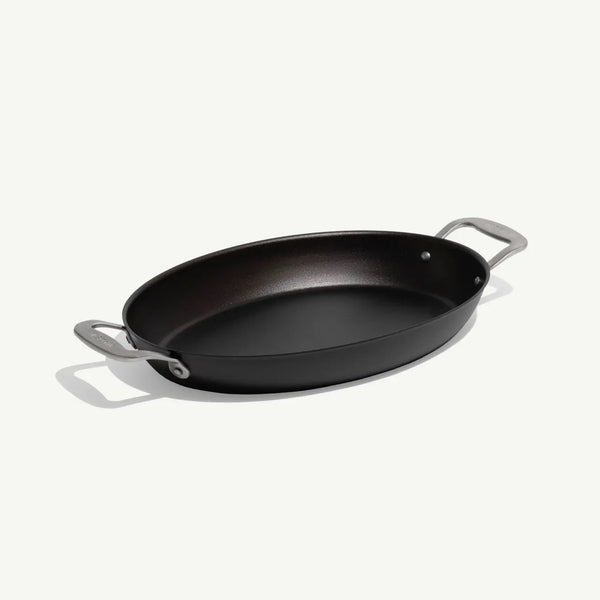 'Made In' Carbon Steel 14" Oval Gratin