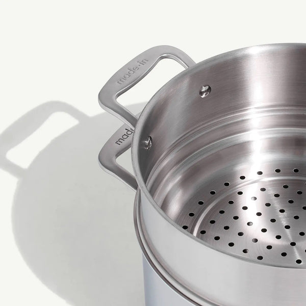 'Made In' Stainless Steel Universal Stock Pot Pasta Insert