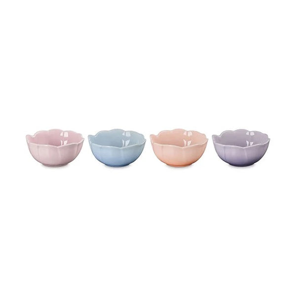Le Creuset Set/4 Petal Mini Bowls - Multi