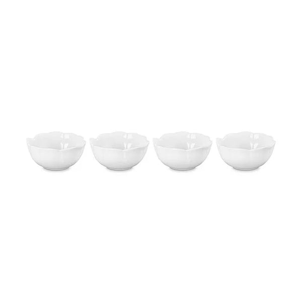 Le Creuset Set/4 Petal Mini Bowls - White