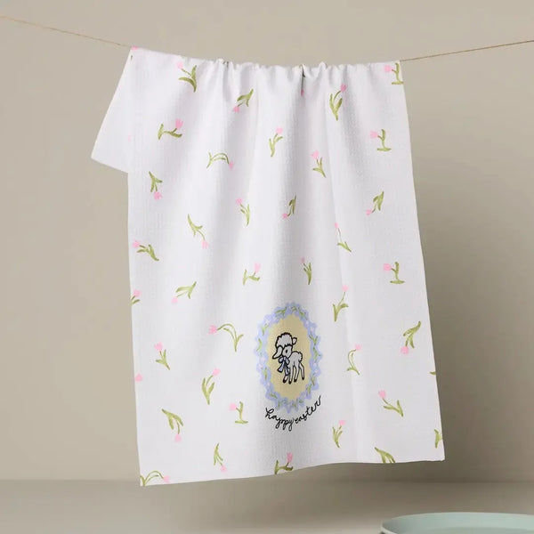 Geometry House Tea Towel -  Easter Little Lamb