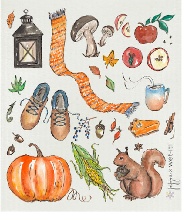 Swedish Cloth Autumn Glow Pippa