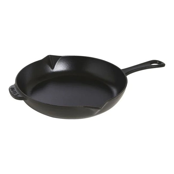 Staub Enameled Cast Iron 10" Fry Pan - Black