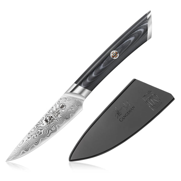Cangshan Kuro Series 3.5" Paring Knife W/Sheath